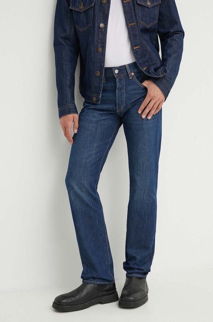 Levi's ίσια Ανδρικά 501® LEVIS®ORIGINAL FIT σκούρο μπλε 00501