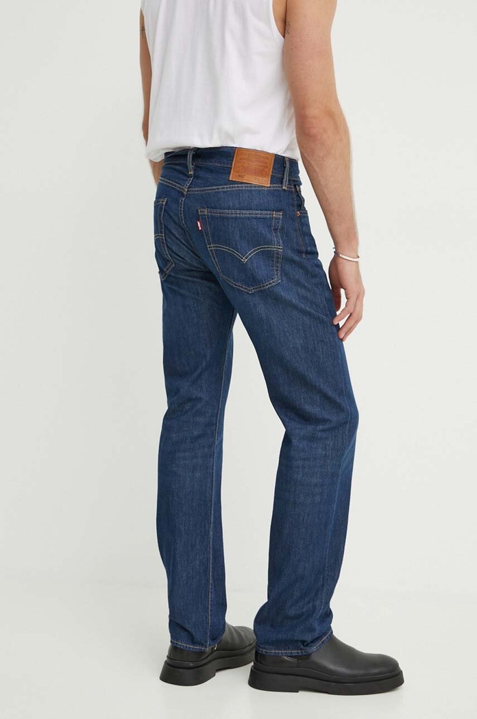 Ρούχα Levi's ίσια Ανδρικά 501® LEVIS®ORIGINAL FIT 00501 σκούρο μπλε