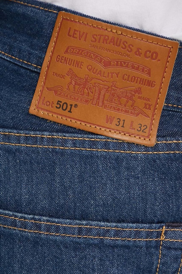 Levi's ίσια Ανδρικά 501® LEVIS®ORIGINAL FIT σκούρο μπλε 00501