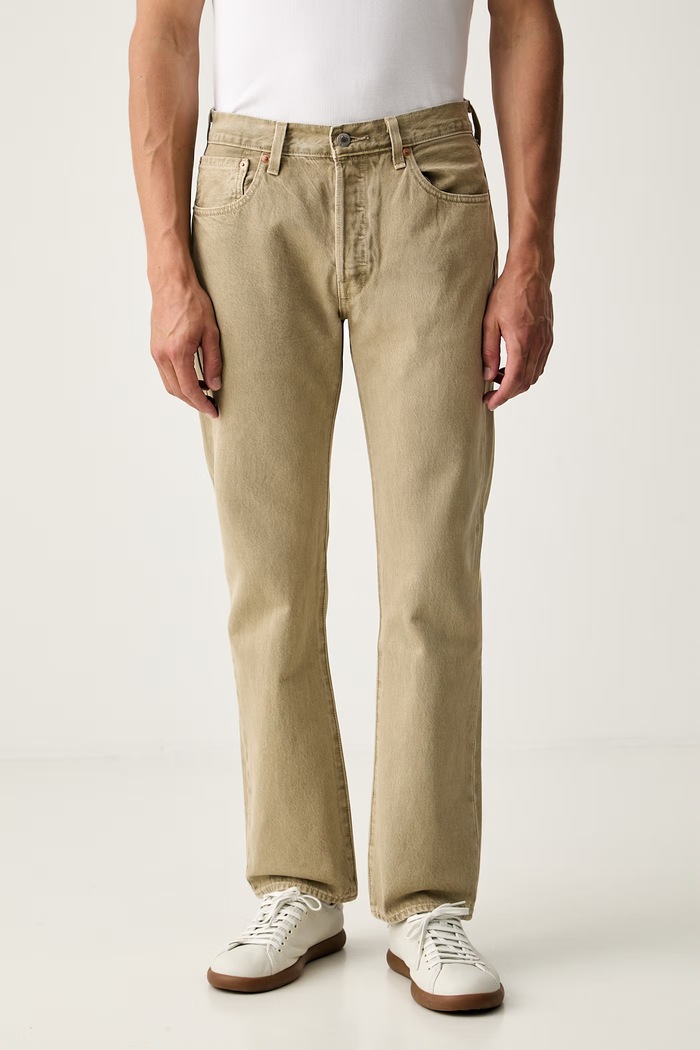 Levi's jeansy straight męskie 501® LEVIS®ORIGINAL FIT zielony 00501