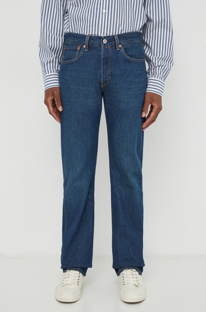 Τζιν παντελόνι Levi's 501 μπλε 00501