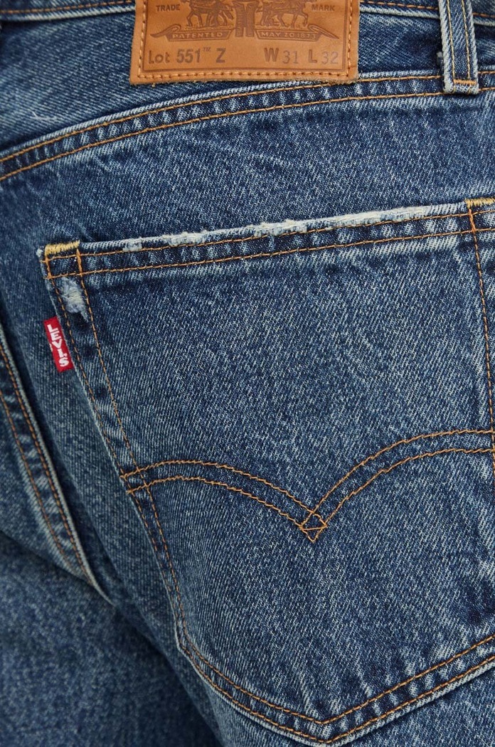 Τζιν παντελόνι Levi's 551Z AUTHENTIC STRAIGHT μπλε 24767