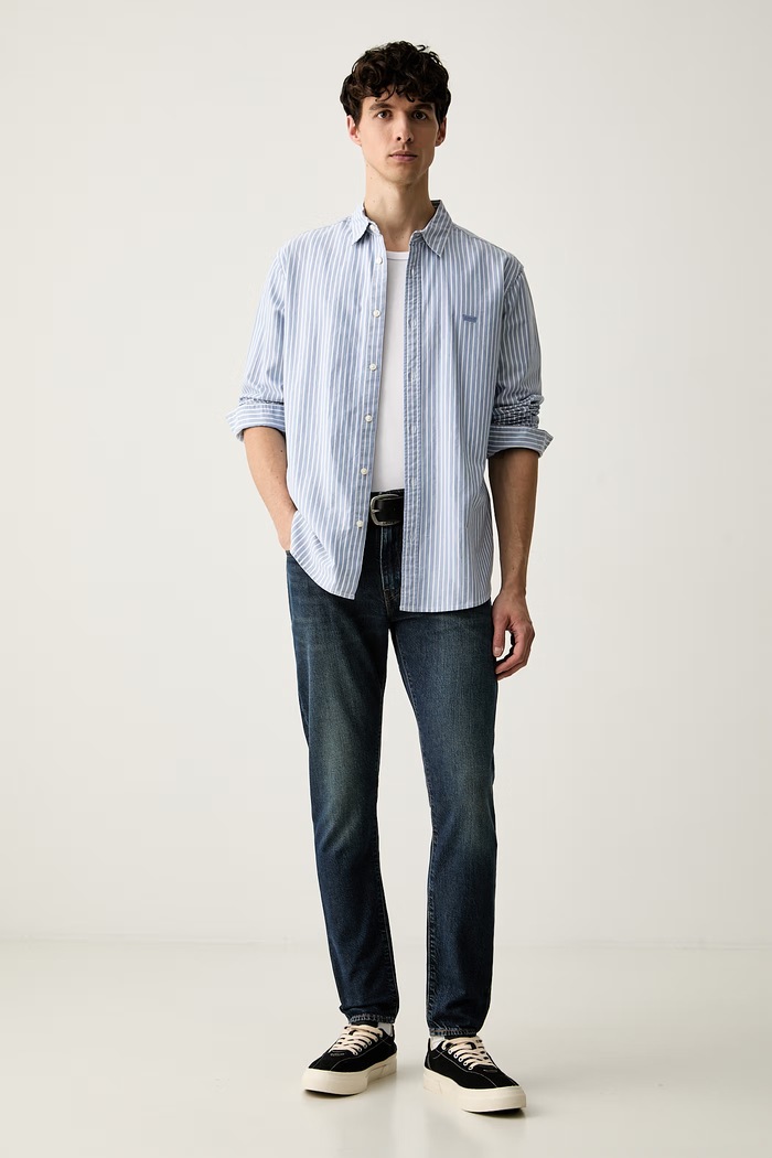 Levi's jeansy slim fit męskie 512™ SLIM TAPER 28833 granatowy AA00