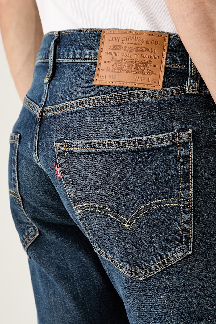 Levi's jeansy slim fit męskie 512™ SLIM TAPER granatowy 28833