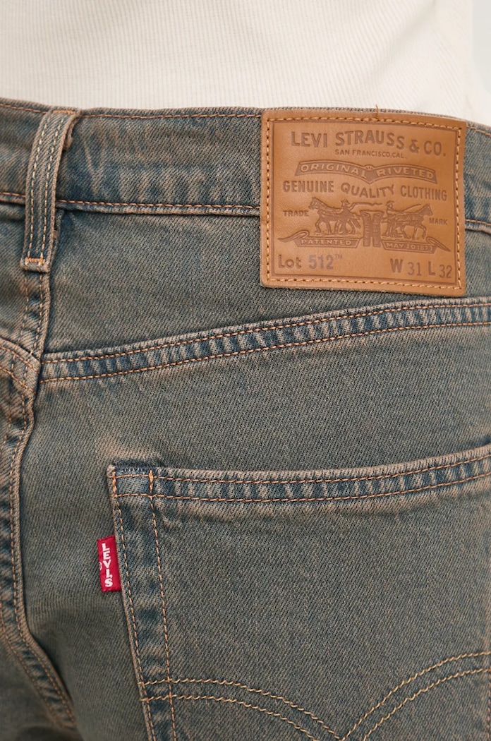 Τζιν παντελόνι Levi's 512 SLIM γκρί 28833