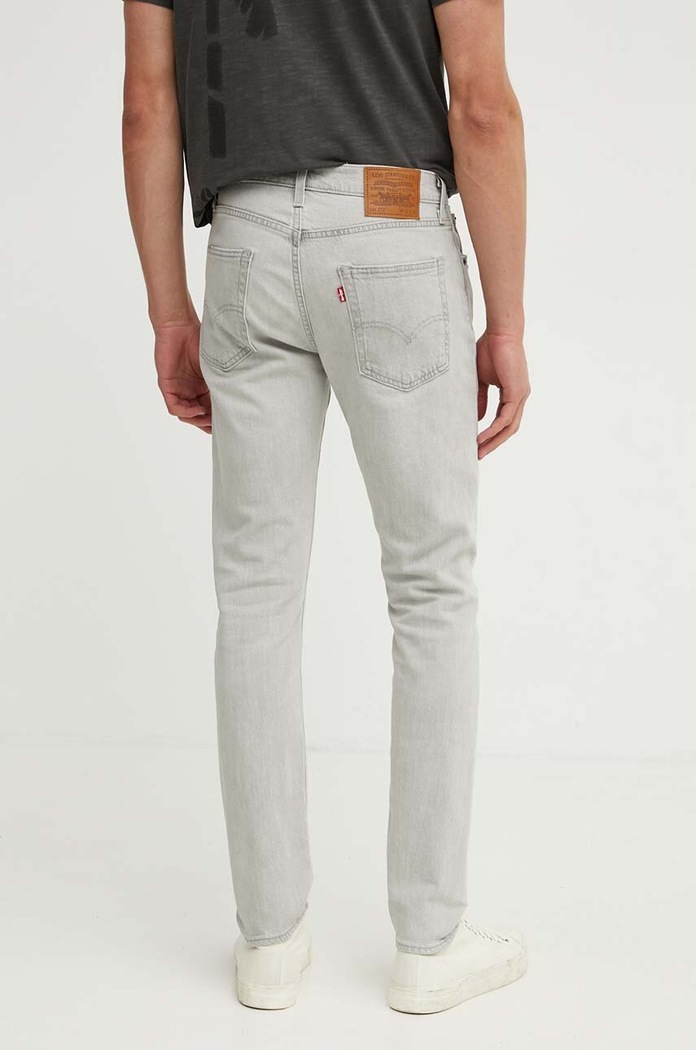 Ρούχα Τζιν παντελόνι Levi's 512 SLIM 28833 γκρί