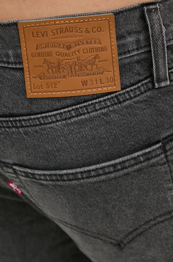 Džíny Levi's 512™ SLIM TAPER šedá 28833