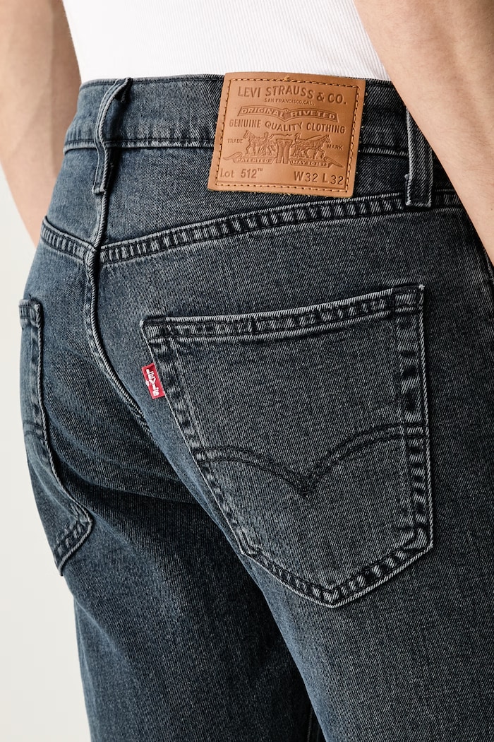 Levi's jeansy slim fit męskie 512™ SLIM TAPER niebieski 28833