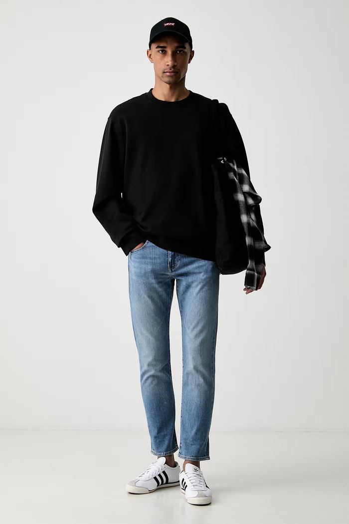Levi's rifle tapered pánske 502™ TAPER 29507 modrá AA00