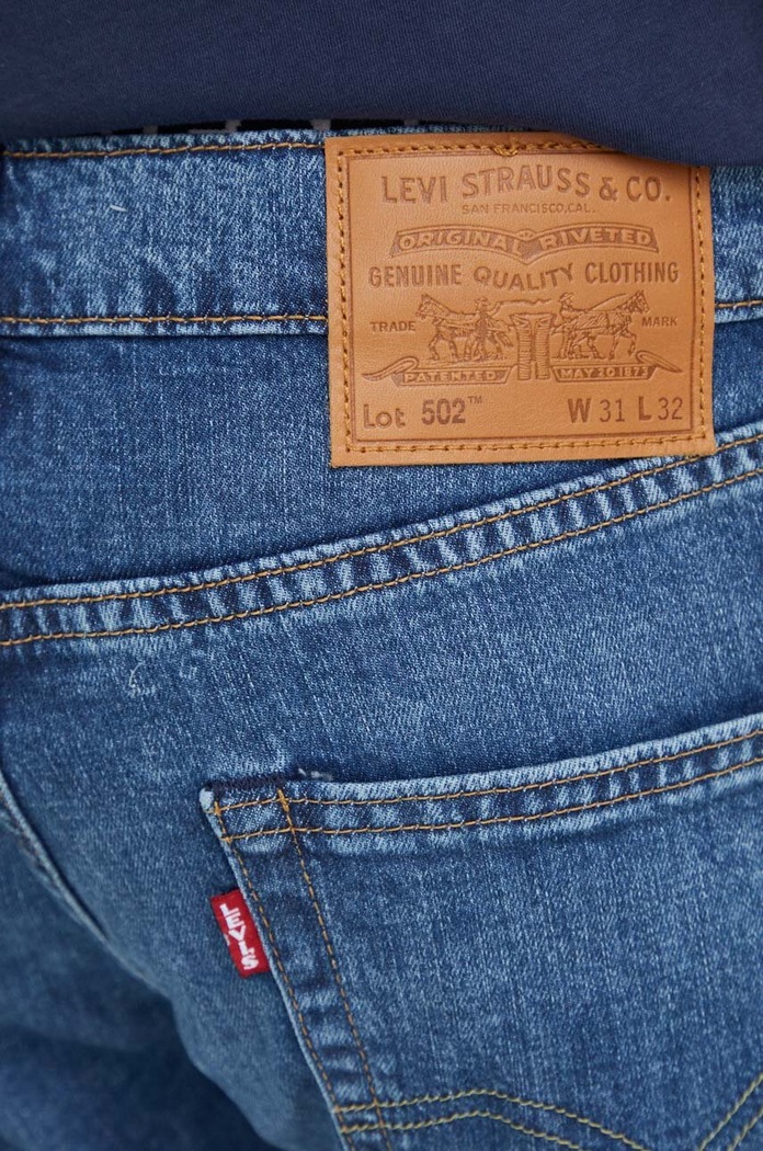 Τζιν παντελόνι Levi's 502 TAPER μπλε 29507