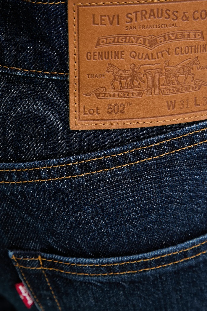 Τζιν παντελόνι Levi's 502 TAPER σκούρο μπλε 29507