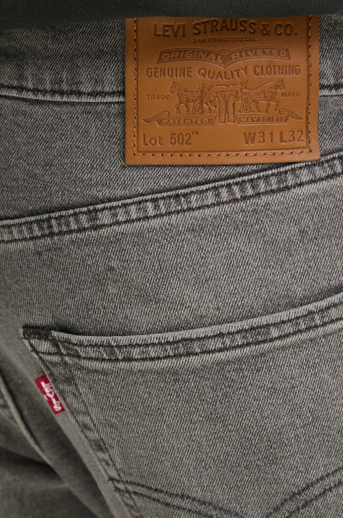Τζιν παντελόνι Levi's 502 TAPER γκρί 29507