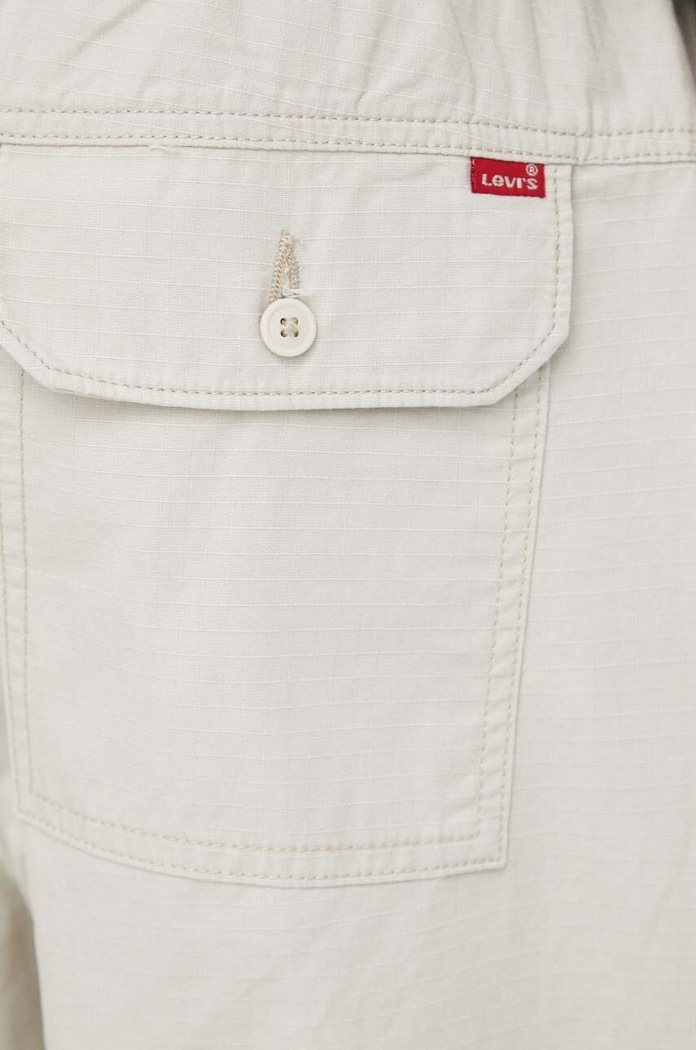 Bavlnené nohavice Levi's PATCH POCKET CARGO béžová A5754
