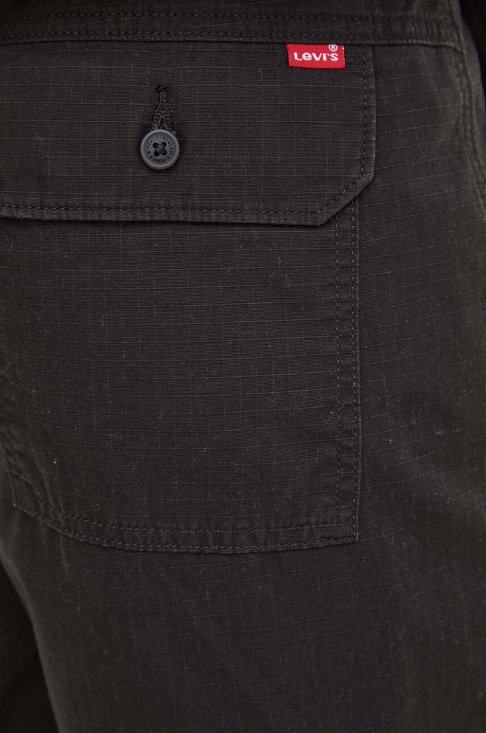 Pamučne hlače Levi's PATCH POCKET CARGO crna A5754