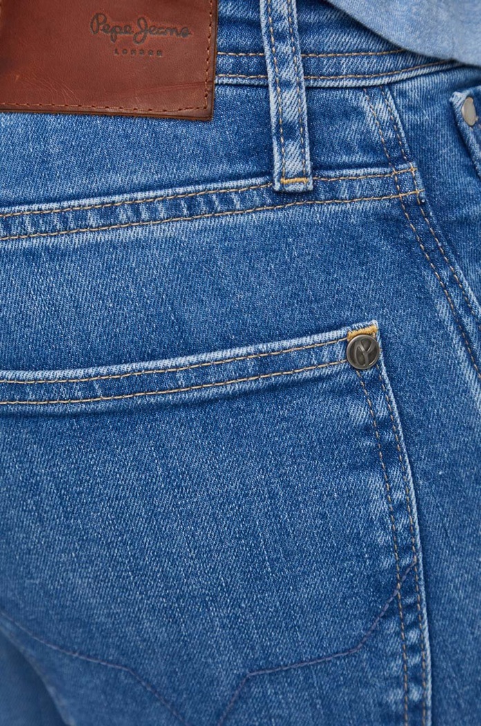 Rifle Pepe Jeans Cash modrá PM206318VS3