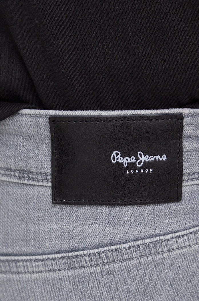 Odzież Pepe Jeans jeansy SKINNY JEANS PM207387UH0 szary