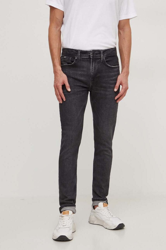 Pepe Jeans jeansy SKINNY JEANS szary PM207387XX1