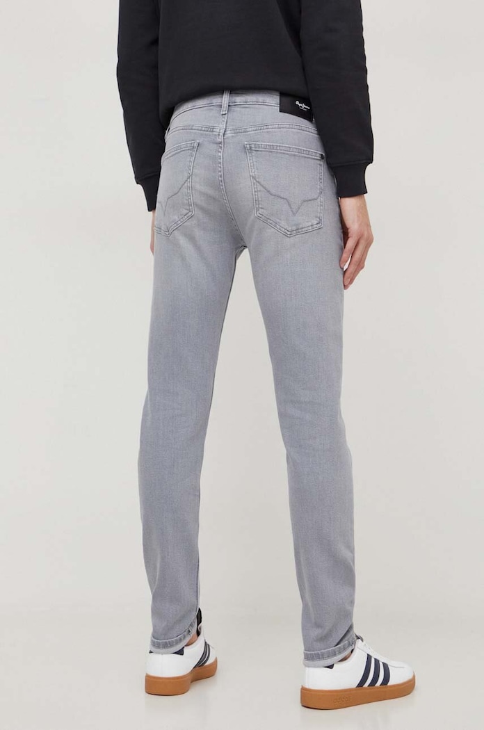 Odzież Pepe Jeans jeansy SLIM JEANS PM207388UH0 szary