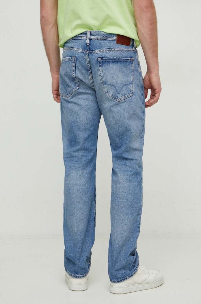 Odzież Pepe Jeans jeansy RELAXED STRAIGHT JEANS PM207395MI9 niebieski
