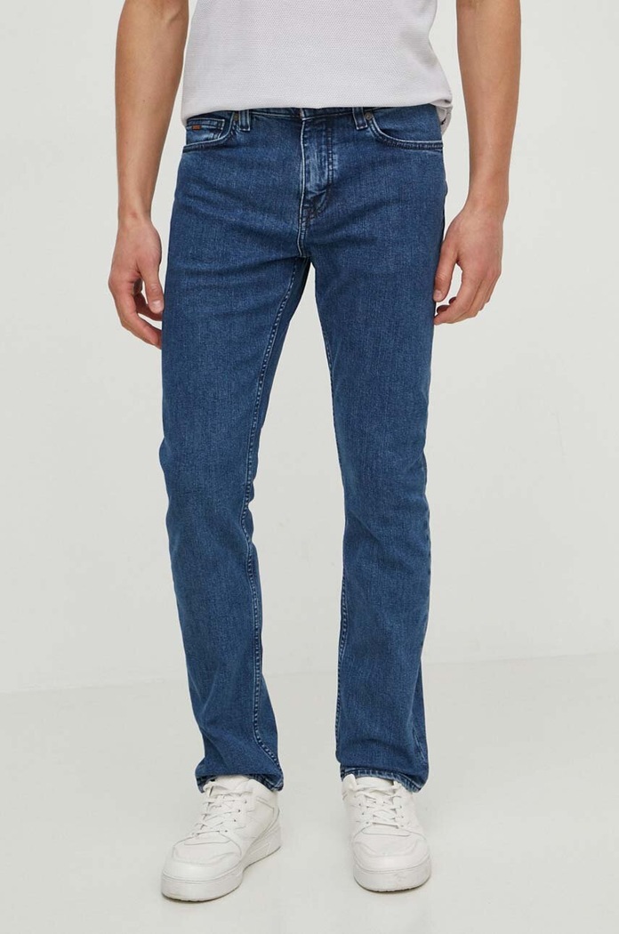 BOSS Orange jeansy niebieski 50513479