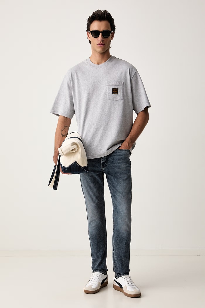 Levi's jeansy skinny męskie 510™ SKINNY 05510 niebieski AA00