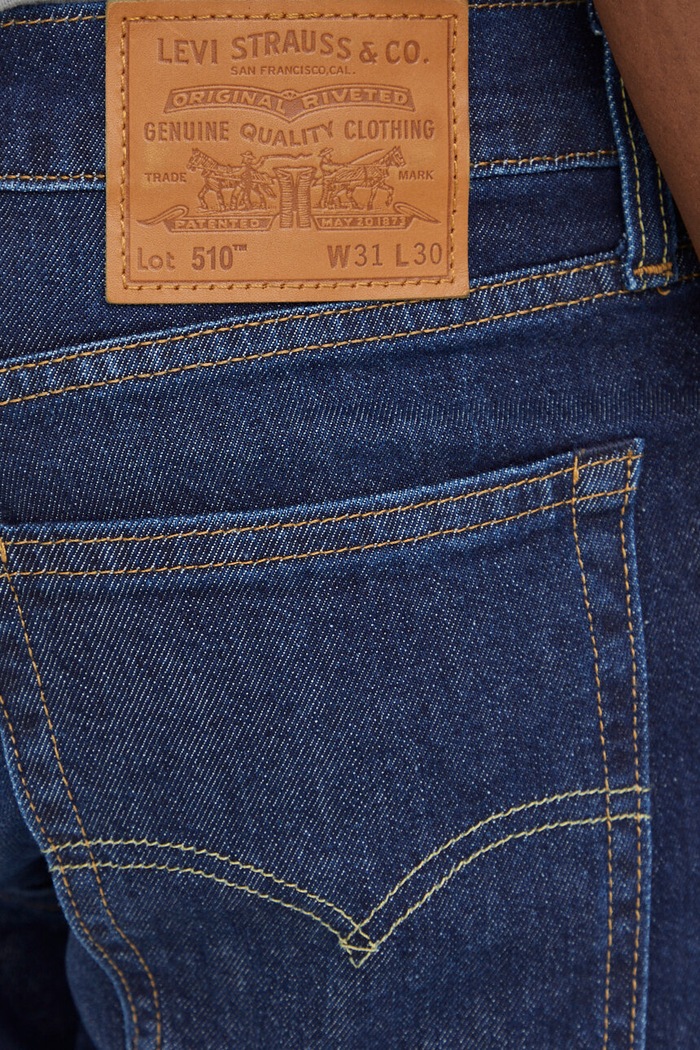 Levi's skinny farmer férfi 510™ SKINNY sötétkék 05510
