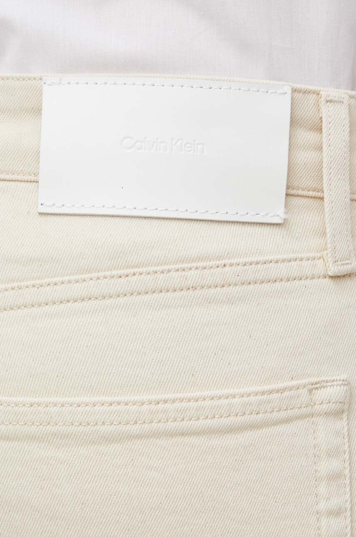 Calvin Klein jeansy beżowy K10K112858