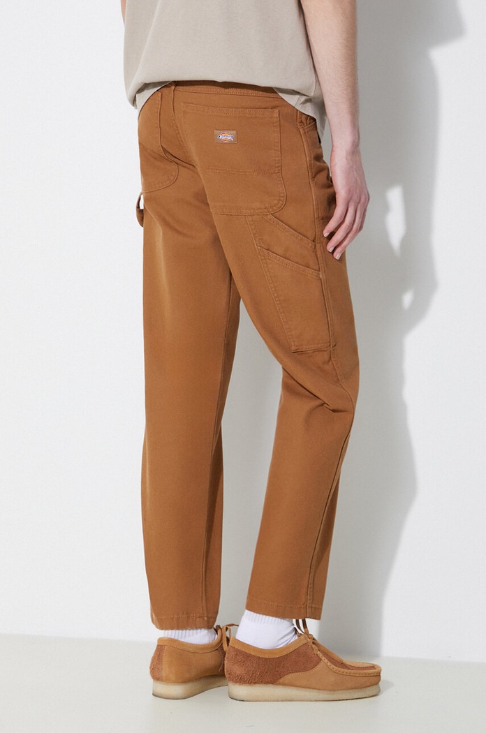 Džíny Dickies DUCK CARPENTER PANT hnědá DK0A4XIF