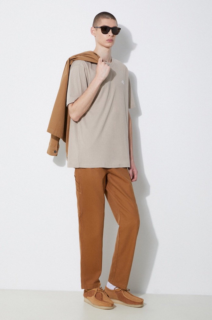 Džíny Dickies DUCK CARPENTER PANT DK0A4XIF hnědá SS24