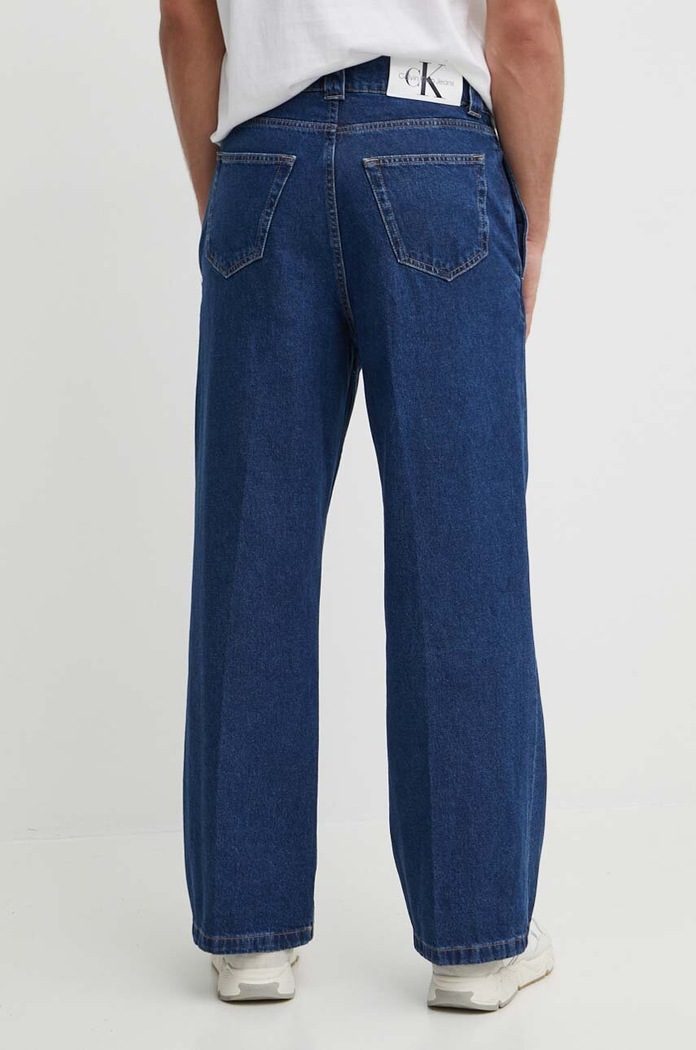 Odzież Calvin Klein Jeans jeansy J30J324831 niebieski