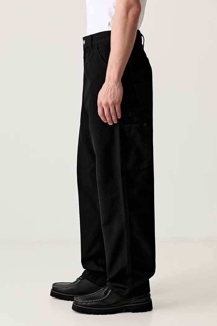 Carhartt WIP джинси relaxed fit чоловічі I031497.8902 чорний AA00