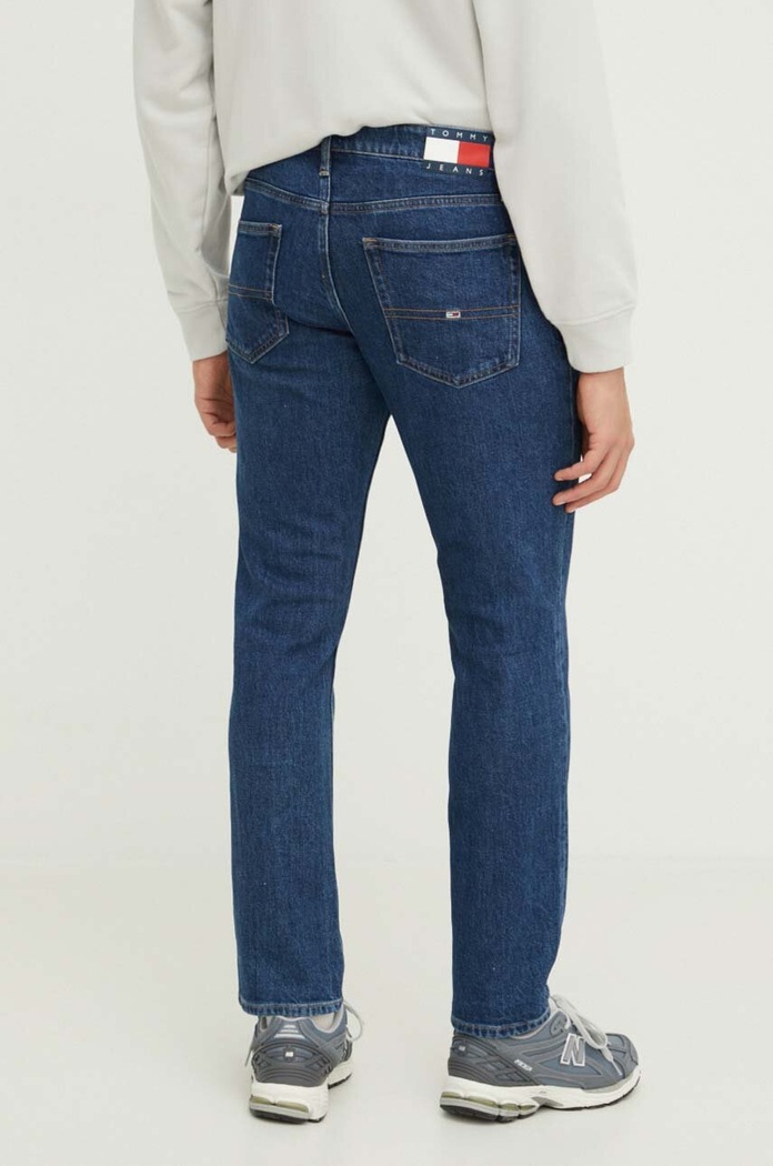 Ρούχα Τζιν παντελόνι Tommy Jeans Scanton DM0DM18943 σκούρο μπλε