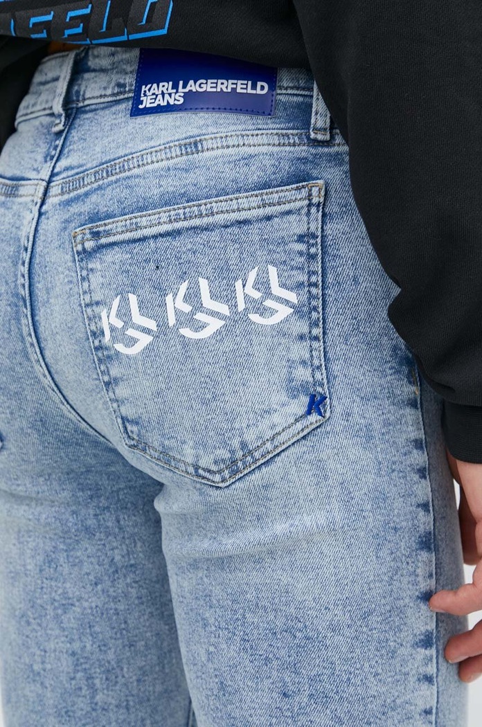 Jeansi Karl Lagerfeld Jeans 241D1100 albastru