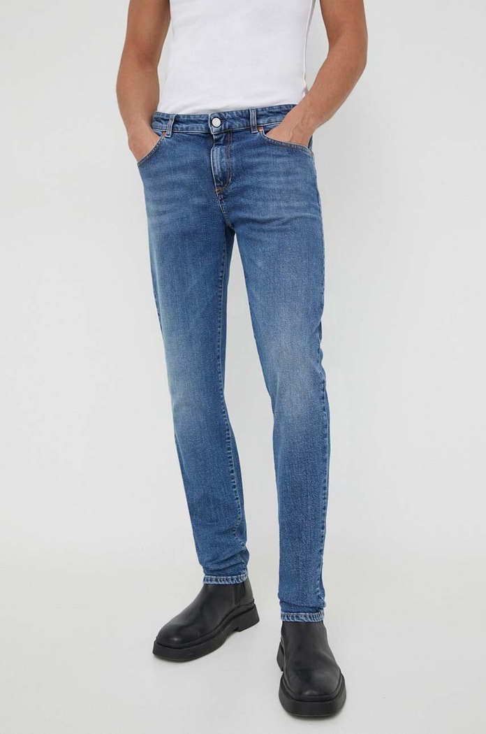 Won Hundred jeansy Dean 0864.15037 niebieski SS24