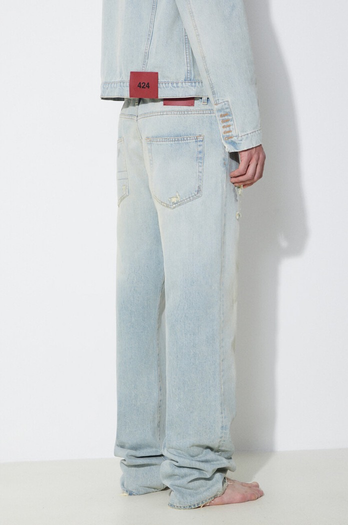 Abbigliamento 424 jeans Baggy Fit Denim FF4SMT30AP.TE001.500 blu