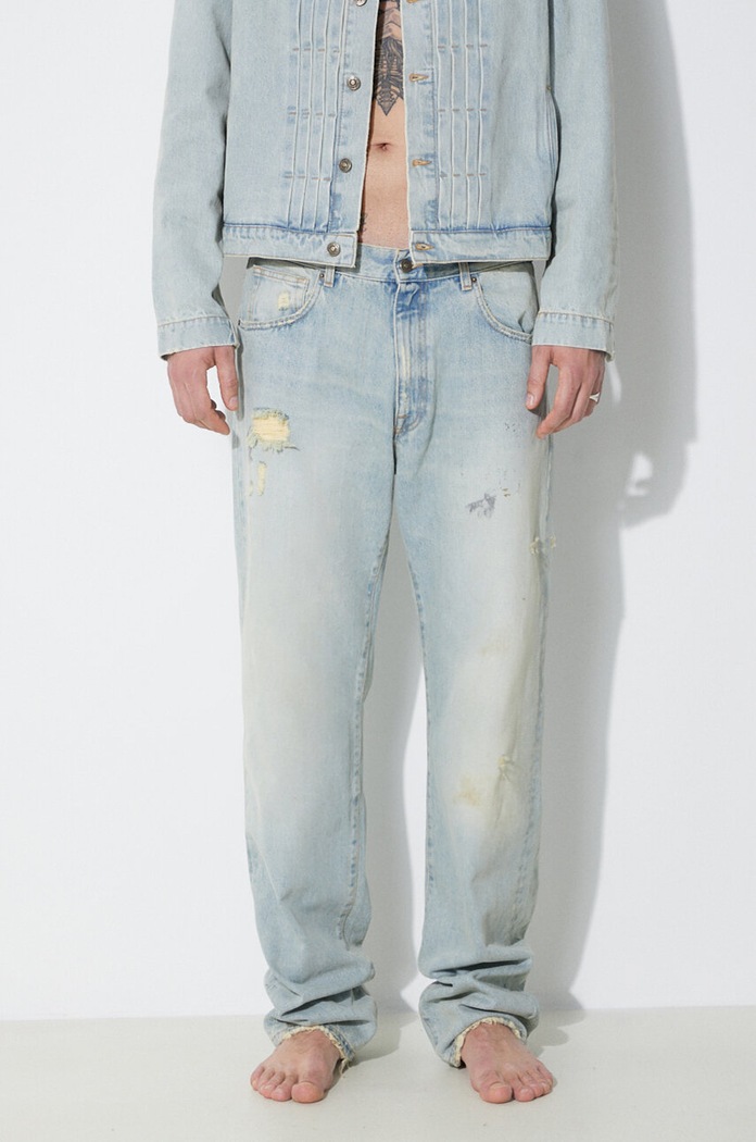 424 jeans Baggy Fit Denim blu FF4SMT30AP.TE001.500