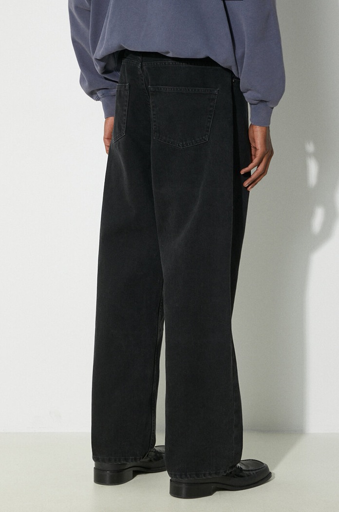 Odjeća Traperice AMBUSH Waist Detail Denim Pants BMYB003S24DEN0011100 crna