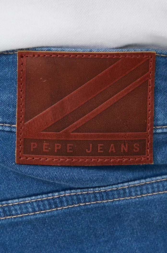 Džíny Pepe Jeans TAPERED JEANS CARGO modrá PM207643