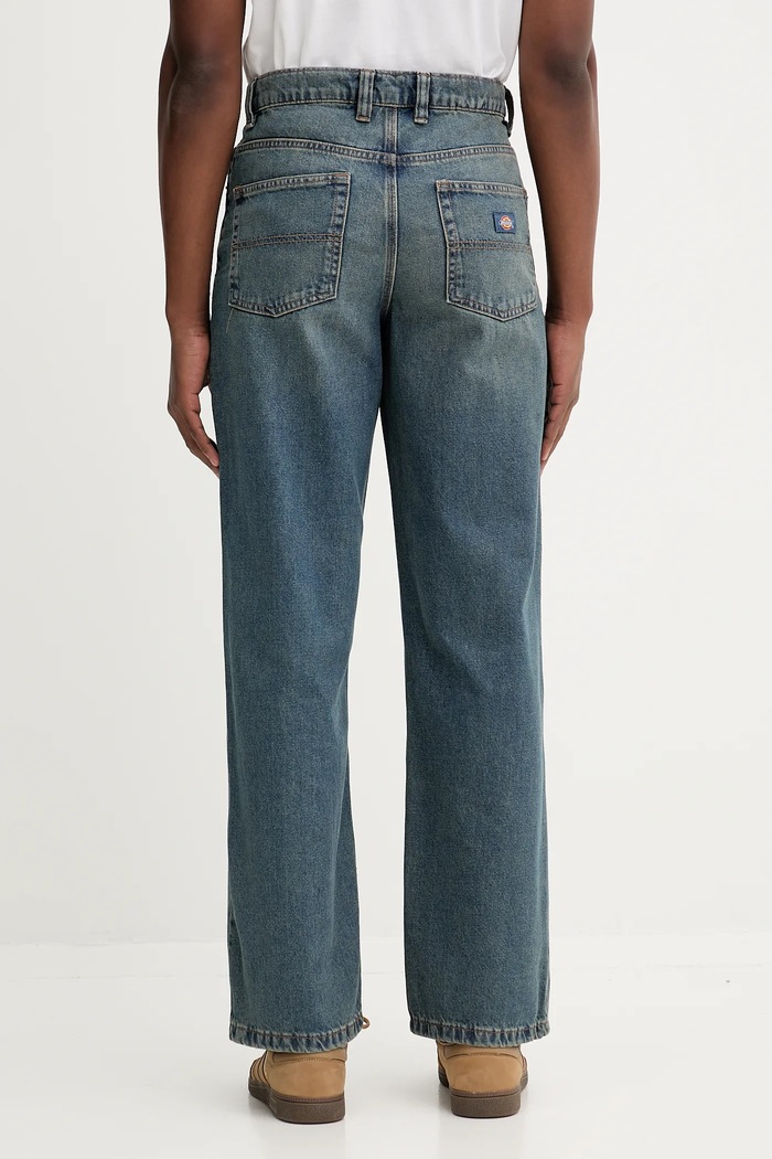 Odzież Dickies jeansy Thomasville DK0A4XYK granatowy