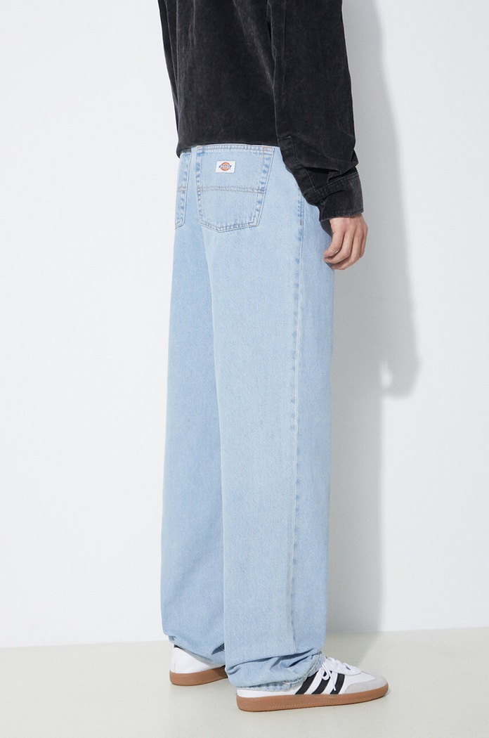 Odzież Dickies jeansy Thomasville DK0A4XYK niebieski