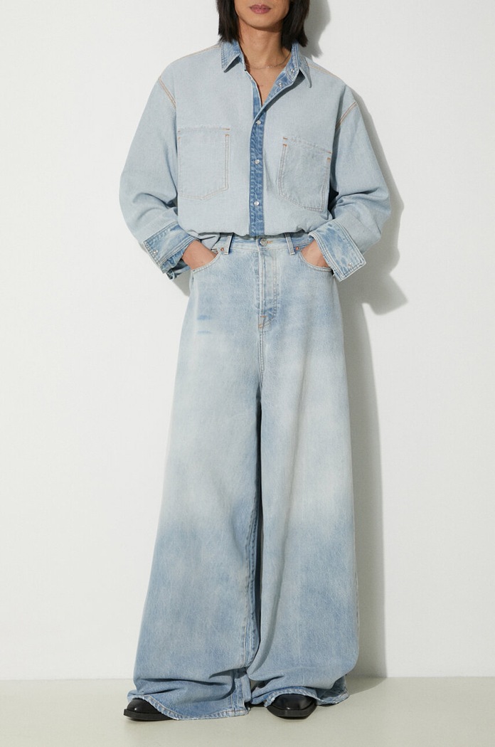 Clothing VETEMENTS jeans Big Shape Jeans UE64PA140N blue