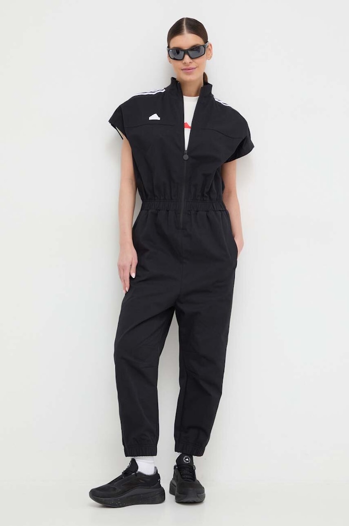 Βαμβακερή φόρμα adidas TIRO TIRO casual μαύρο IN7335