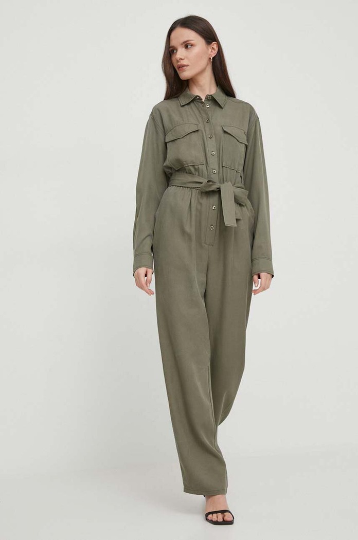 Pepe Jeans kombinezon BELICE PL230471 zielony SS24