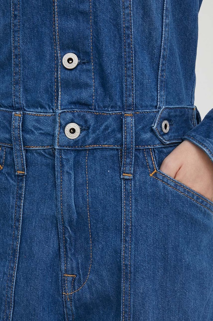 Pepe Jeans kombinezon jeansowy HUNTER UTILITY PL230474 niebieski