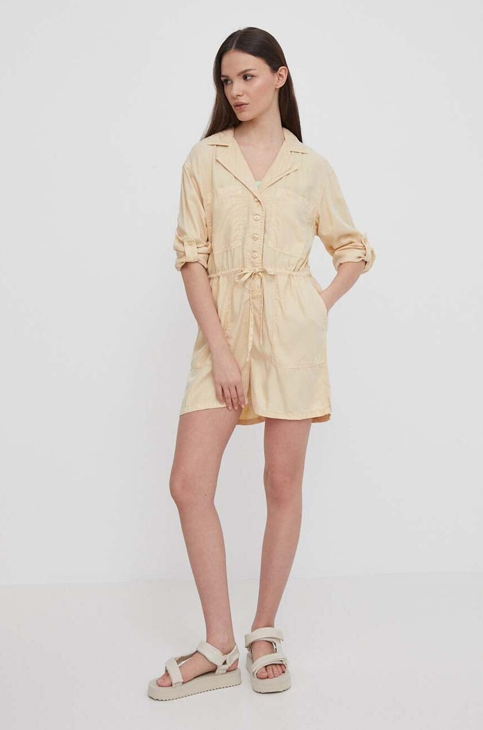 Kombinezon Pepe Jeans Elison PL230479 bež SS24