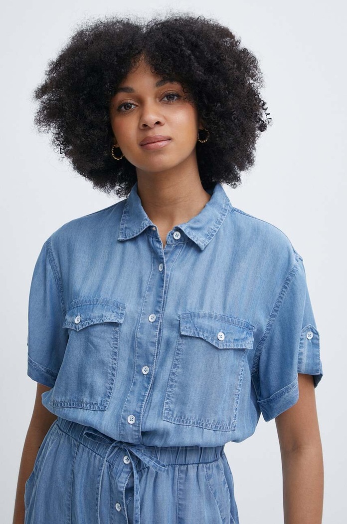 Pepe Jeans kombinezon ELVIRA PL230480 niebieski SS24