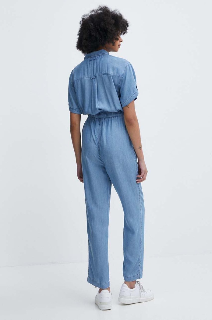 Odzież Pepe Jeans kombinezon ELVIRA PL230480 niebieski