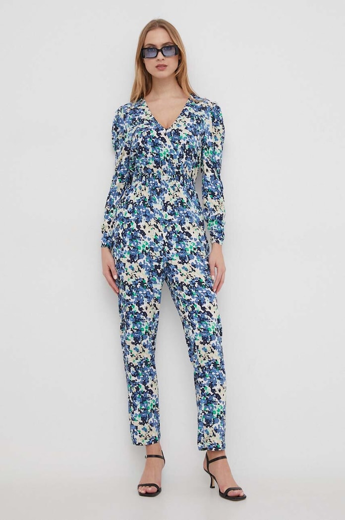 Overal Pepe Jeans CASANDRA PRINT látka vícebarevná PL230486