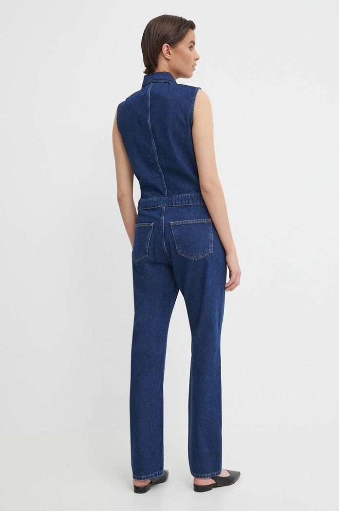 Džínový overal Calvin Klein Jeans J20J222840 modrá SS24