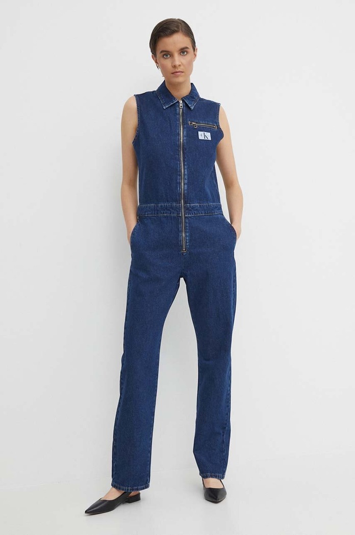 Oblečení Džínový overal Calvin Klein Jeans J20J222840 modrá